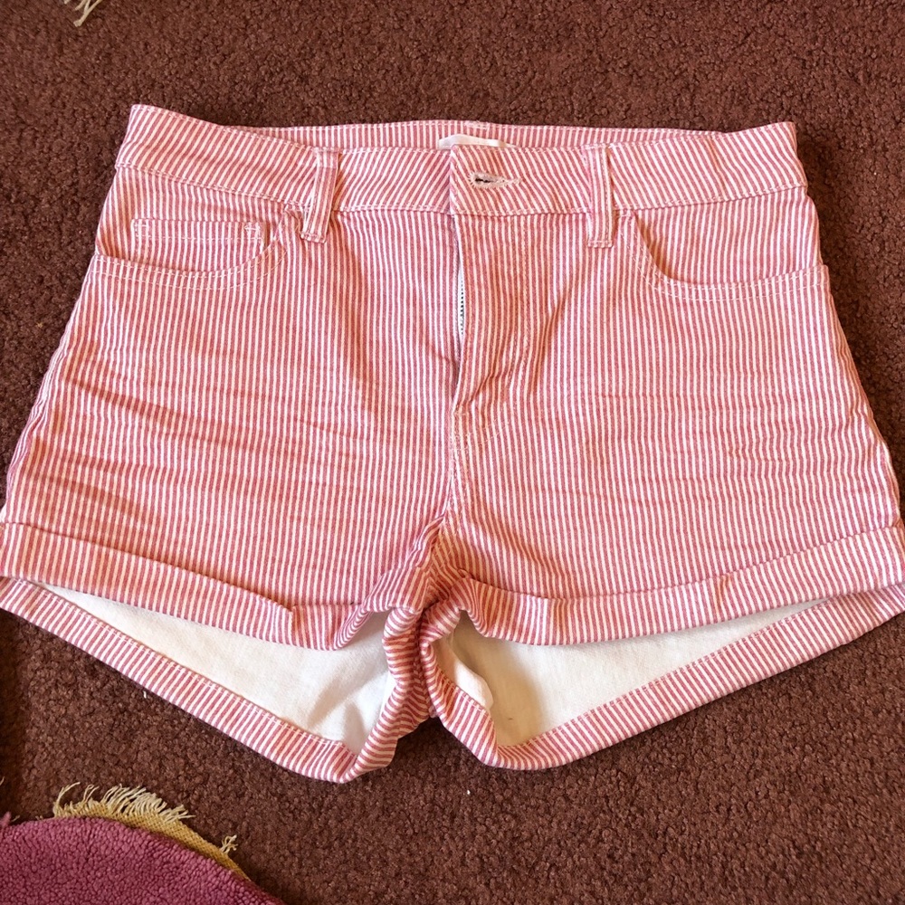 H&M High Wasted Jean Booty Shorts